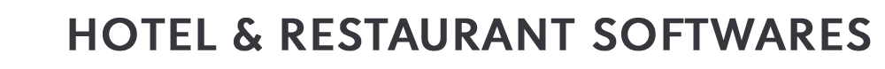 Hotel & Restaurant Software Title