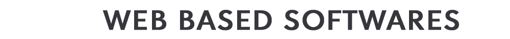 Web Based Softwares Title